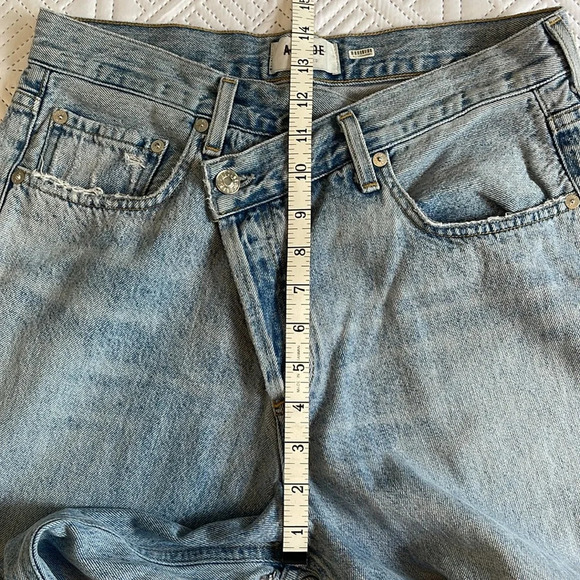 AGOLDE Criss Cross Upsized Jeans in Suburbia Size 28 - Picture 5 of 12